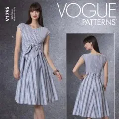 Vogue Patterns V1795 ワンピース 型紙