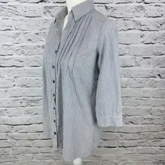 LAURA ASHLEY　チュニック　サイズ7 ストライプ　532