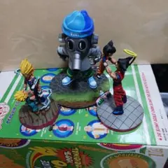 ドラゴンボール リペイント　ブロンズ　ドラカプ　孫悟空　ベジータ　鳥山ロボ　海外