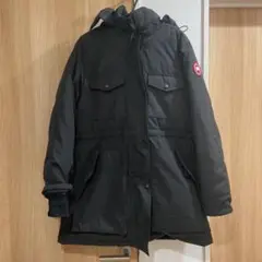 カナダグース レディースダウンジャケットLサイズ 中古 ブラック
