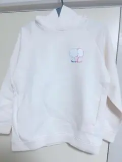 バドミントン　ワタガシペア　パーカー　白