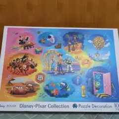 ☆ディズニー・ピクサー・コレクション　デコレーションできる布パズル1000P☆