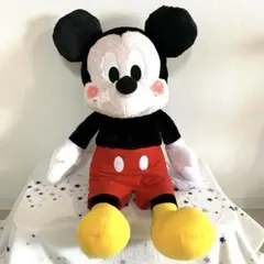 【新品】 ディズニー ミッキーマウス ふわふわ超超BIG ぬいぐるみ