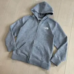 THE NORTH FACE グレー フード付きパーカー 130