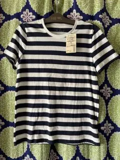 未使用　無印良品　インド綿　天竺編み　クルーネック半袖tシャツ