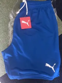 PUMA 青 ハーフパンツ Lサイズ
