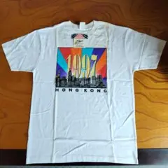 ②【汚れ有・未使用・レア】香港 返還 1997年 記念 Tシャツ