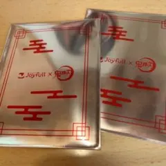 鬼滅の刃　ステッカー付きクリアカード　２枚