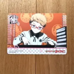 【刀剣乱舞 花丸】とうらぶ まねきねこ 博多藤四郎 コラボ カード コースター