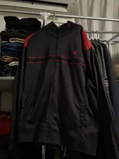 ブラック/レッド ジャージ XL