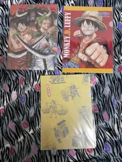 ONE PIECE クリアファイル ３枚セット