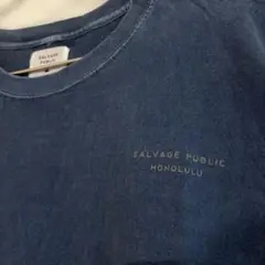 SALVAGE PUBLIC Tシャツ L ネイビー