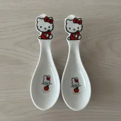 サンリオ ハローキティ れんげ レンゲ 陶器 2000年 平成 レトロ レア