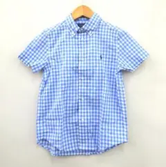 POLO by Ralph Lauren キッズ 半袖ギンガムチェックシャツ