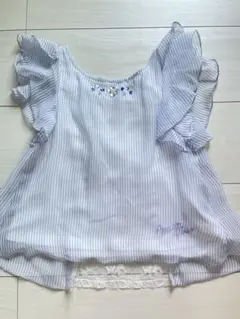 メゾピアノ　ビジュー　トップス　110