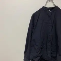 AEON TOPVALU イオントップバリュー スタンドカラーシャツ 無地