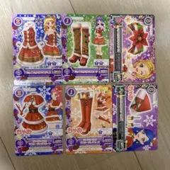 アイカツカード　ジョイフルクリスマスコーデ　ジングルベルのラブリーサンタコーデ