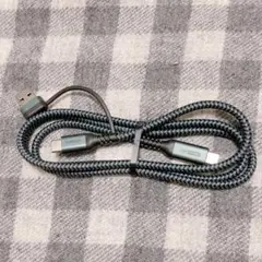 SUNGUY 2in1 USB-A to USB-C ケーブル 1m