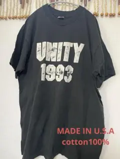 90,s ビンテージ　FROTS OF LOOM ブラックTシャツ