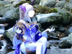 原神 珊瑚宮心海 コスプレ武器ありフルセット