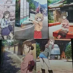 花咲くいろは　クリアファイル　５枚セット