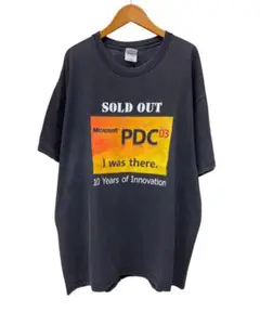 00s Microsoft PDC03 Tシャツ XL 企業Tシャツ
