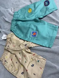 カラフルパッチ付きハーフパンツ 110・120