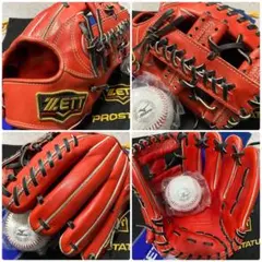 ZETT ゼット プロステ 一般 大人用 硬式 内野 野球 グローブ グラブ