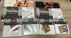 クレヨンしんちゃん　一番くじ　ステッカー　タオル