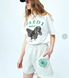 マルディメクルディ 犬 Tシャツ半袖 フリー 白