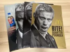 本田圭佑  クリアファイル 4枚