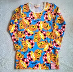 marble テディベア デザイン 長袖 カットソー 110 クマ POP