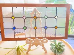 ステンドグラス パネル 042