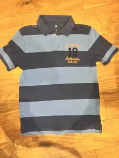 ポロシャツ　polo ラルフ　gap y2k ストリート　古着　sk8 青　紺