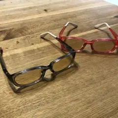 子供用/ブルーライトカット眼鏡2本セット