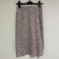 FOREVER21 フォーエバートゥエンティーワン 花柄レースタイトスカート