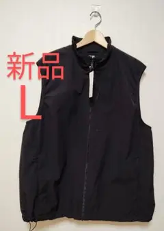 新品 UNIQLO ウィンドプルーフベスト 男女兼用 ブラック L ユニクロ