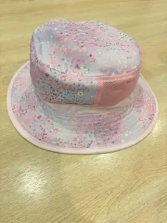 バケットハット ピンク系花柄 56cm