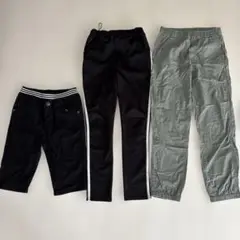 2本ラインジャージ　UNIQLO長ズボン