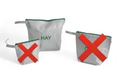 HAY CANDY MONO WASH BAG (Lサイズのみ)
