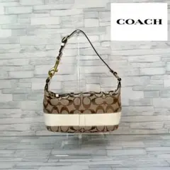 COACH コーチ シグネチャー ミニハンドバッグ ミニショルダーバッグ