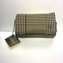 RALPH LAUREN チェック柄ポーチ
