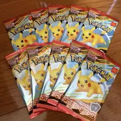 ポケモンカードMEGA 10パックセット マクドナルド ハッピーセット2025