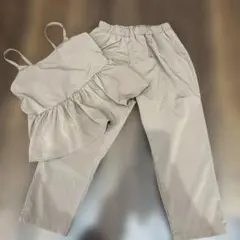 【ペプラム】セットアップ　キャメル②