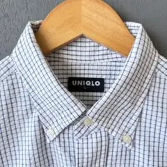紺タグ 90s OLD UNIQLO 古着 半袖シャツ