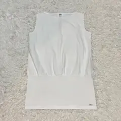 人気 julier ジュリエ ヨガ ノースリーブ ホワイト ピラティス ウェア