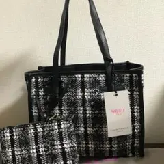 開店セール☆新品未使用 美品 ジャンニキャリーニ マルチェッラ チェックトート④