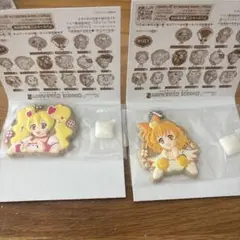 プリキュア クッキーチャームコット　キュアピーチ　キュアパイン