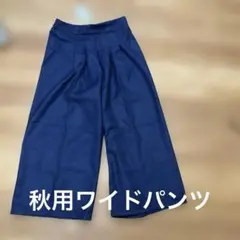 秋用ワイドパンツXL 新品未使用