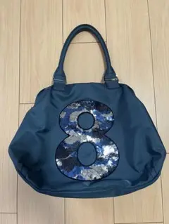 ムータ　中型バッグ　迷彩スパンコール